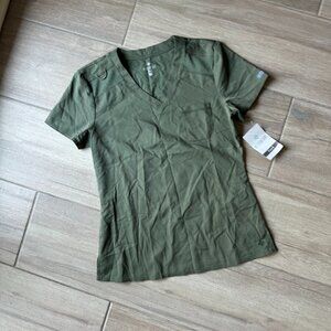 MedCouture Army Green Medical Scrub Top – Women's Small (NWT)
